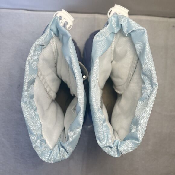 Sorel Flurry Winter Snow Boots Disney Frozen Elsa Purple Blue Toddler Girls 8 - Picture 5 of 8